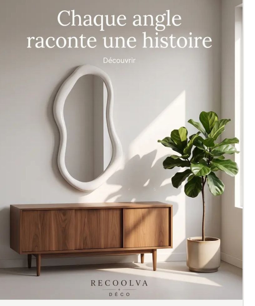 Miroir Asymétrique Artistique